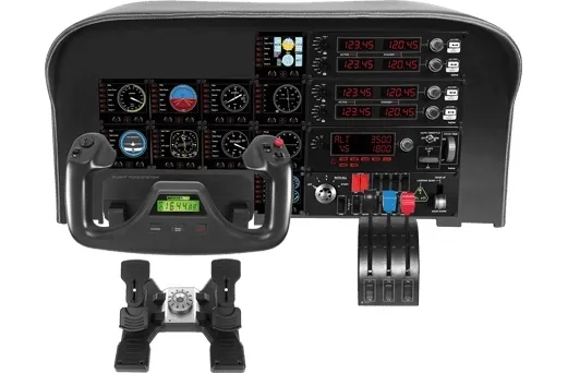 joystick-logitech-pro-flight-yoke-system-wolant-przepustnica-waga-z-opakowaniem-0-15-kg-certyfikat-ce