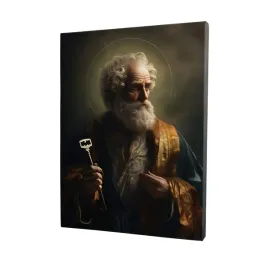 swiety-piotr-wielki-apostol-i-kamien-wegielny-kosciola-format-30x40-cm
