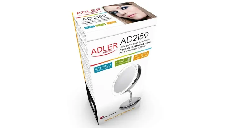 lusterko-stojace-srebrny-adler-wysokosc-32-mm