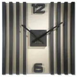zegar-scienny-czarny-lamele-sq-60cm-stan-nowy