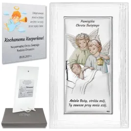obrazek-srebrny-na-chrzest-dwa-aniolki-kolorowe-ozdobna-ramka-pamiatka-chrz