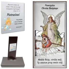 obrazek-srebrny-na-chrzest-aniol-stroz-na-kladce-z-dziecmi-kolorowy-na-pami