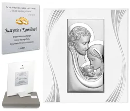 obrazek-srebrny-swieta-rodzina-na-bialym-panelu-grawer-pamiatka-slubu-kom
