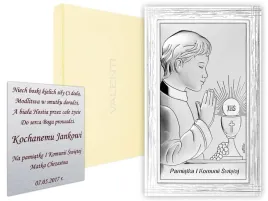 srebrny-obrazek-komunia-w-ramce-chlopczyk-pamiatka-pierwszej-komunii-swiete