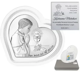 srebrny-obrazek-na-komunie-chlopczyk-pan-jezus-juz-sie-zbliza-biala-ramka