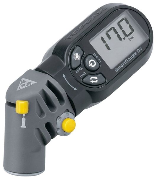 Cyfrowy Miernik Ciśnienia Powietrza w Oponach Topeak Smart Gauge D2