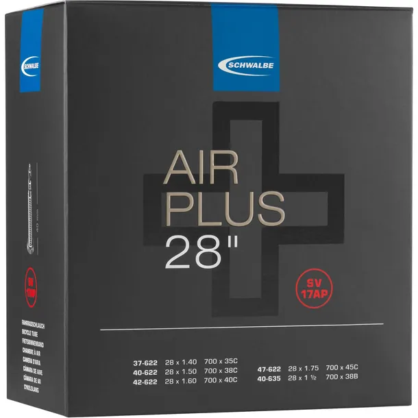 Dętka Schwalbe Air Plus 28 x 1.40-1.75, 37-622 do 47-622, 40-635, SV17 AP