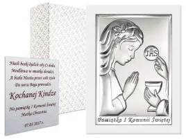 srebrny-obrazek-komunia-dla-dziewczynki-z-napisem-pamiatka-pierwszej-komuni