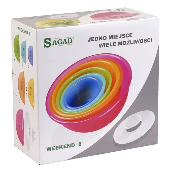 miski-z-przykrywka-do-miksowania-weekend-8-element-pojemnosc-6-l