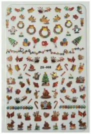 naklejki-na-paznokcie-3d-swiateczne-renifery-e146