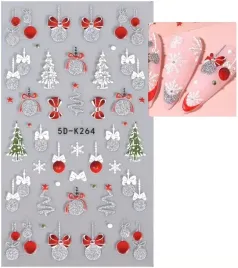 naklejki-5d-na-paznokcie-zimowe-sniezynki-r143