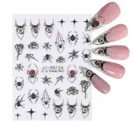 naklejki-ozdoby-5d-na-paznokcie-samoprzylepne-halloween-pajaki-s118