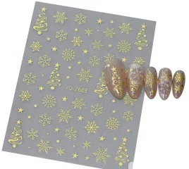 naklejki-3d-na-paznokcie-zimowe-sniezynki-swiateczne-zlote-gwiazdki-s237