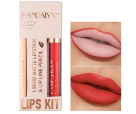 zestaw-matowa-szminka-pomadka-w-plynie-konturowka-do-ust-2w1-handaiyan-11