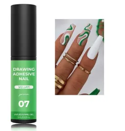 liner-do-paznokci-cienki-pedzelek-nailart-uv-led-zel-metaliczny-zielony-7