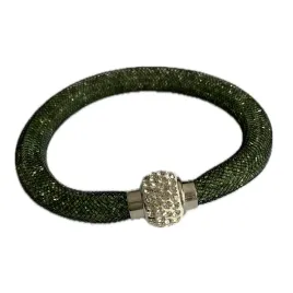 bransoletka-na-magnes-z-diamencikami-wezyk-zielona-siatka-elegancka-b10b