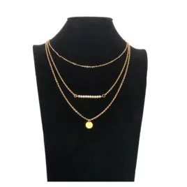 naszyjnik-zloty-perelki-zawieszka-potrojny-regulowany-lancuszek-blaszka-n4