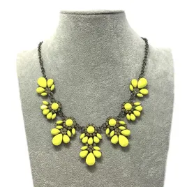 naszyjnik-ciemna-stal-metal-retro-lime-zolty-cyrkonie-kolia-lancuszek-n31-e