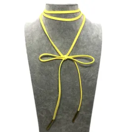 naszyjnik-choker-zolty-dlugi-150-cm-rzemyk-zamsz-wiazany-retro-n32-i