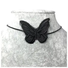 naszyjnik-choker-czarna-koronka-czarny-motyl-wyszyty-pleciony-nitka-n63-b