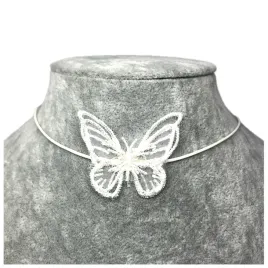 naszyjnik-choker-biala-koronka-bialy-motyl-wyszyty-pleciony-nitka-n63-a