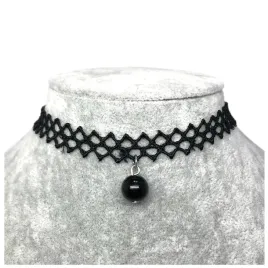 naszyjnik-choker-czarny-koronka-czarna-perla-kulka-kratka-regulowany-n80