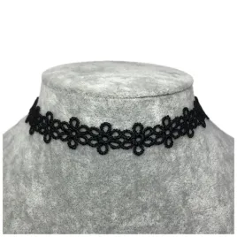 naszyjnik-choker-czarny-koronka-kwiatowy-kwiaty-regulowany-kontur-n79