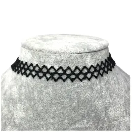 naszyjnik-choker-czarny-koronka-na-szyje-pleciony-nitka-regulowany-n64