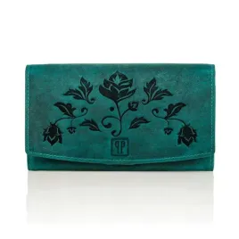 portfel-damski-skorzany-zielony-paolo-peruzzi-w-kwiatki-modny-vintage-rfid