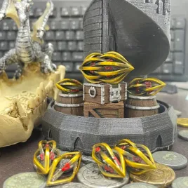kostki-rpg-mysterium-zloty-zestaw-7-metalowych-kosci