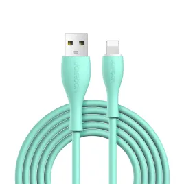 kabel-joyroom-bowling-data-cable-s-2030m8-usb-a-lightning-3a-2m-zielony