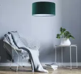 lampa-zyrandol-wiszaca-sufitowa-home-30-zielona-biala-stan-nowy