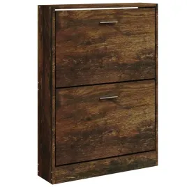 szafka-na-buty-2-szuflady-przydymiony-dab-59x17x81-cm