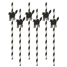 slomki-halloween-koty-bialo-czarne-195-cm-6-szt