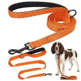 smycz-dla-psa-linka-tasma-odblaskowa-mocna-treningowa-18m-fazoo-20mm-fazoo