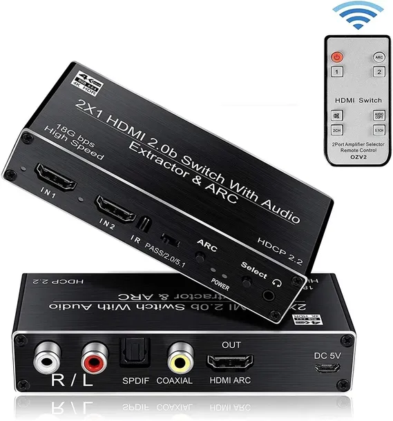 switch-hdmi-2-0-2x1-ekstraktor-spdif-4k-pilot