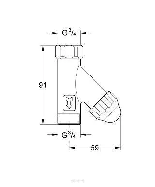 grohe-filtr-3-4-41275000