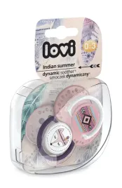 lovi-smoczek-silikonowy-dynamiczny-6-18m-2szt-indian-summer-girl