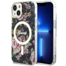 guess-guhmp14shcfwsk-iphone-14-6-1-czarny-black-hardcase-flower-magsafe