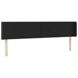 zaglowek-uszak-czarny-203x16x78-88-cm-sztuczna-skora