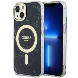 guess-guhmp14spcumak-iphone-14-6-1-czarny-black-hardcase-marble-magsafe