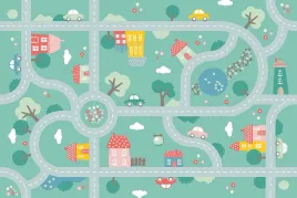 mata-winylowa-100x150-wiejskie-uliczki