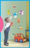 dekoracje-scienne-3d-cyferki-malpka-i-krolik-stan-nowy