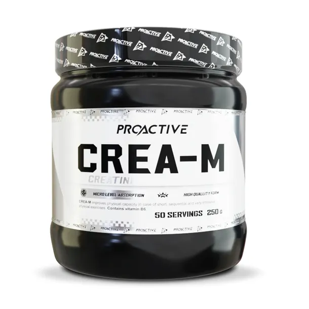 KREATYNA MONOHYDRAT w proszku mono SIŁA MASA naturalna ProActive 250g