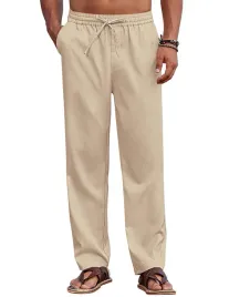 meskie-spodnie-letnie-ze-sciagaczem-lekkie-casual-dlugie-khaki-m