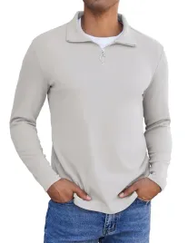 meska-bluza-ze-stojka-i-zamkiem-1-2-dlugi-rekaw-bialy-rozmiar-xl