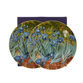 duo-komplet-2-talerze-deserowe-irises-inspired-by-van-gogh