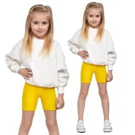 dzieciece-legginsy-1-2-getry-dziewczece-zolte-110