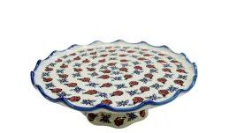 ceramiczny-talerz-na-ciasto-ceramika-boleslawiec