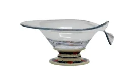 ceramiczna-patera-na-stopie-ceramika-boleslawiec